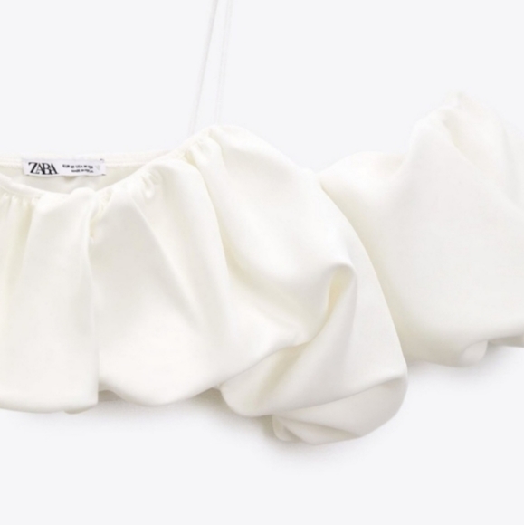 NWT Zara Voluminous Bralette Top - Picture 9 of 9